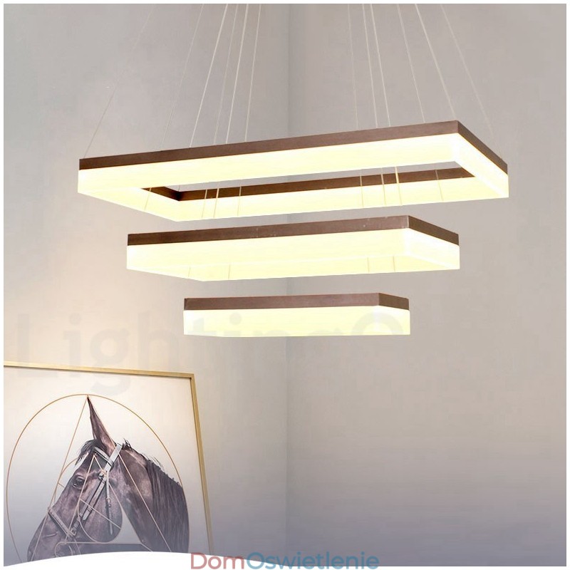 Wi-Fi Smart Dimmable 3 Tiers Nowoczesny styl współczesny lampa wisząca do domu