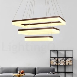 Wi-Fi Smart Dimmable 3 Tiers Nowoczesny styl współczesny lampa wisząca do domu