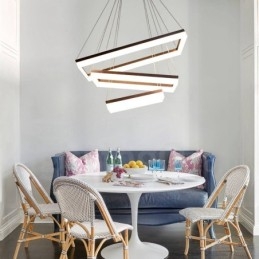 Wi-Fi Smart Dimmable 3 Tiers Nowoczesny styl współczesny lampa wisząca do domu