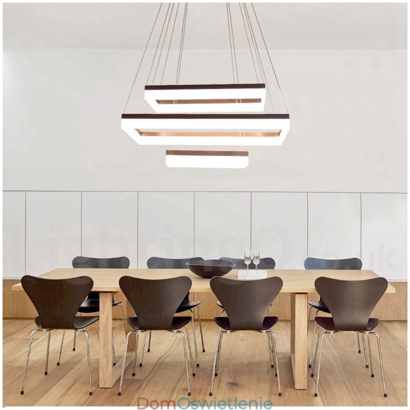 Wi-Fi Smart Dimmable 3 Tiers Nowoczesny styl współczesny lampa wisząca do domu