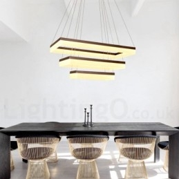 Wi-Fi Smart Dimmable 3 Tiers Nowoczesny styl współczesny lampa wisząca do domu