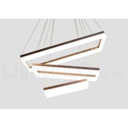 Wi-Fi Smart Dimmable 3 Tiers Nowoczesny styl współczesny lampa wisząca do domu