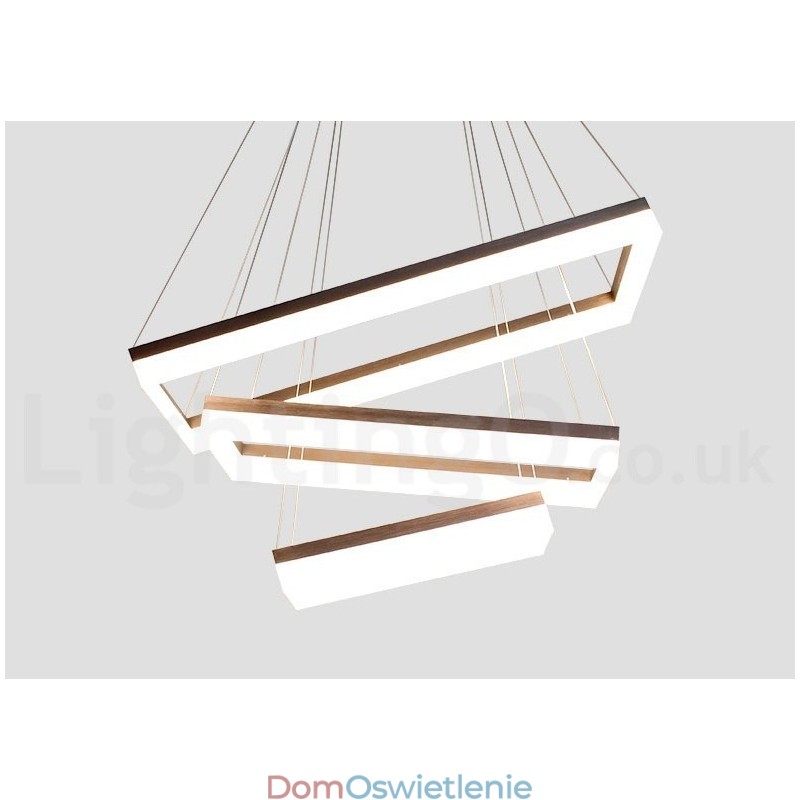 Wi-Fi Smart Dimmable 3 Tiers Nowoczesny styl współczesny lampa wisząca do domu