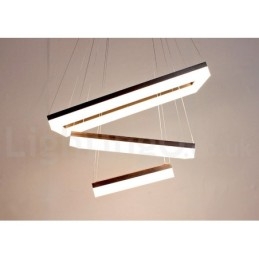 Wi-Fi Smart Dimmable 3 Tiers Nowoczesny styl współczesny lampa wisząca do domu