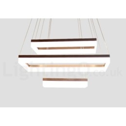 Wi-Fi Smart Dimmable 3 Tiers Nowoczesny styl współczesny lampa wisząca do domu