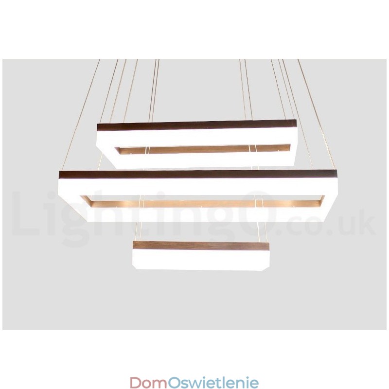 Wi-Fi Smart Dimmable 3 Tiers Nowoczesny styl współczesny lampa wisząca do domu