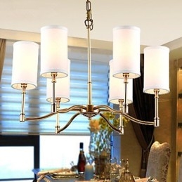 Lampy wiszące kryształowe mini styl tradycyjny klasyczny metalowy