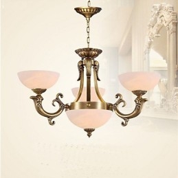 Oświetlenie Jane Marble Art Copper Lamp