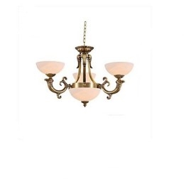 Oświetlenie Jane Marble Art Copper Lamp