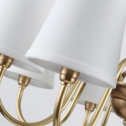 Lampy wiszące kryształowe mini styl tradycyjny klasyczny metalowy
