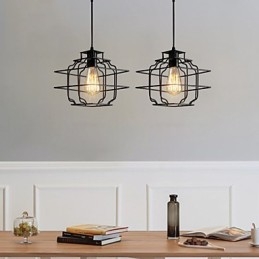 Retro Designers Metalowa lampa wisząca