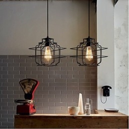 Retro Designers Metalowa lampa wisząca