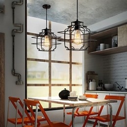 Retro Designers Metalowa lampa wisząca