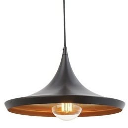 Wisząca lampa Retro Vintage Tom Dixon Design Czarny obraz Wisząca lampa Światła