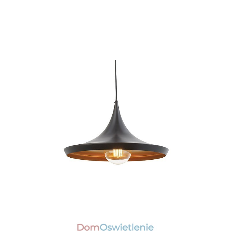Wisząca lampa Retro Vintage Tom Dixon Design Czarny obraz Wisząca lampa Światła