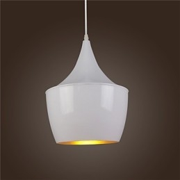 Lampa wisząca Retro Vintage Tom Dixon Design Czarno-biała Typ Lampy wiszące Cafe