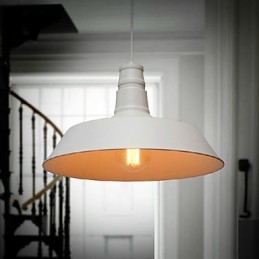 Retro Designers Metalowa lampa wisząca