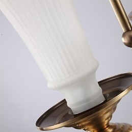 Lampy wiszące kryształowe mini styl tradycyjny klasyczny metalowy