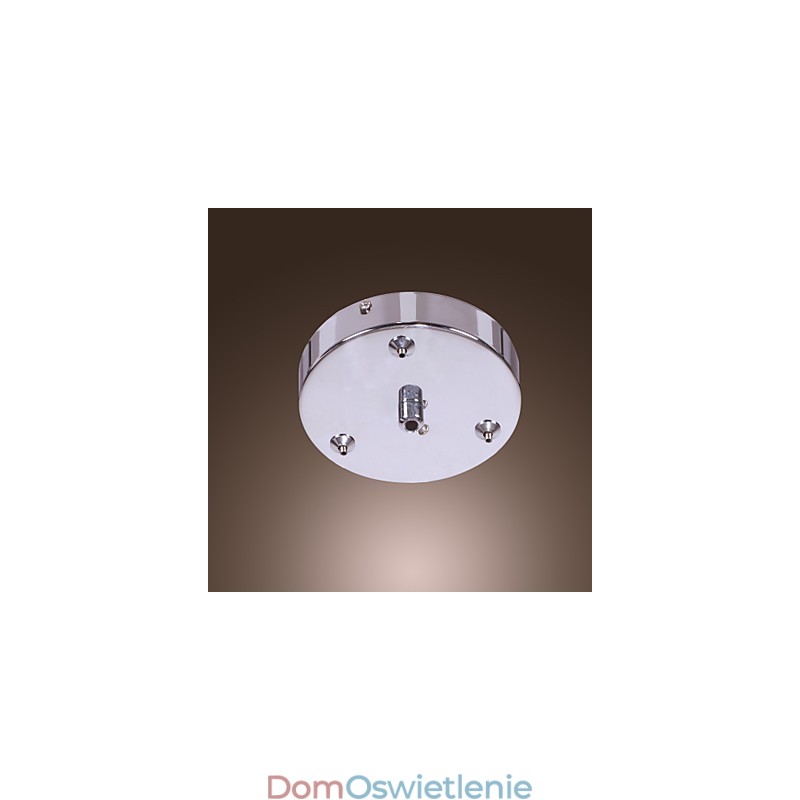 Artystyczna lampa wisząca z 6 kryształkami i szklanym kloszem