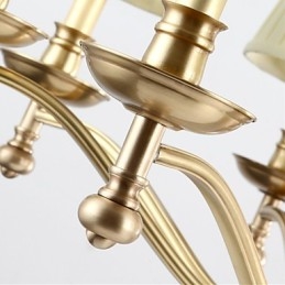 Lampy wiszące kryształowe mini styl tradycyjny klasyczny metalowy
