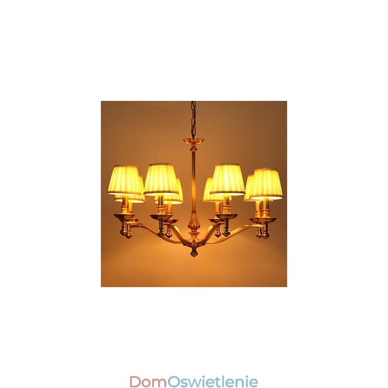 Lampy wiszące kryształowe mini styl tradycyjny klasyczny metalowy