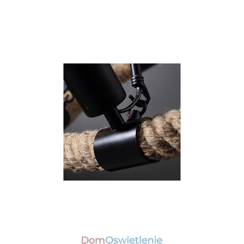 Żyrandol Wisząca Lampa Mini Styl Rustykalny Domek Metalowy