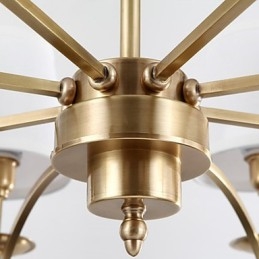 Lampy wiszące kryształowe mini styl tradycyjny klasyczny metalowy