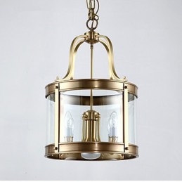 Lampy wiszące kryształowe mini styl tradycyjny klasyczny metalowy