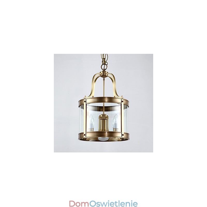Lampy wiszące kryształowe mini styl tradycyjny klasyczny metalowy