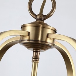 Lampy wiszące kryształowe mini styl tradycyjny klasyczny metalowy