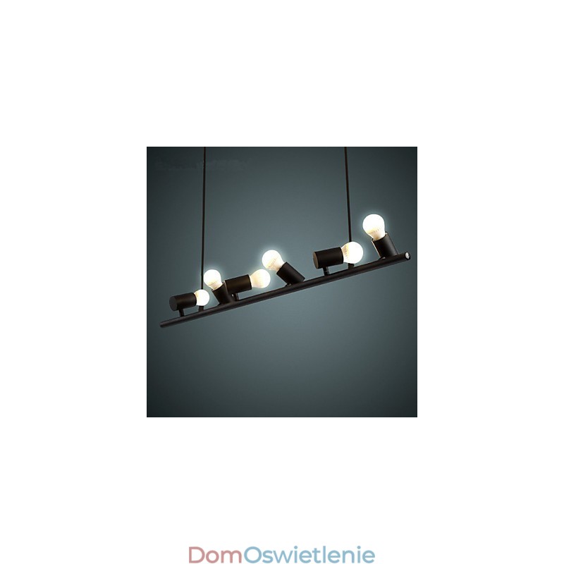 Vintage Retro Mini Styl Malowanie Metalowa Lampa Wisząca