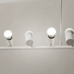 Vintage Retro Mini Styl Malowanie Metalowa Lampa Wisząca