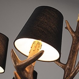 Żyrandol Wisząca Lampa Vintage Żywica