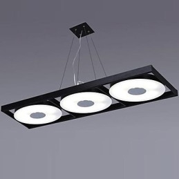 Lampy wiszące 3 światła nowoczesne proste artystyczne