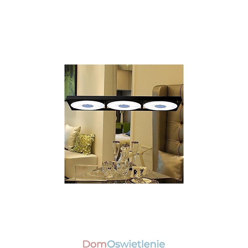 Lampy wiszące 3 światła nowoczesne proste artystyczne