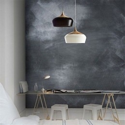 Vintage Retro Mini Styl Malowanie Metalowa Lampa Wisząca