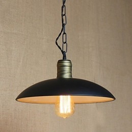 Wisząca lampa w stylu retro country designer
