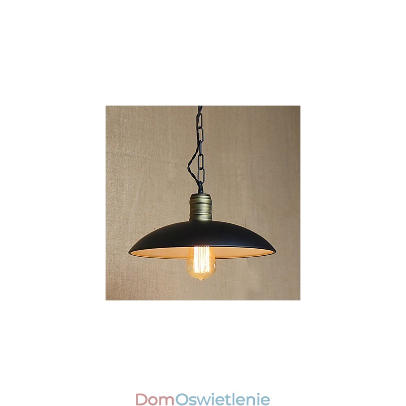 Wisząca lampa w stylu retro country designer