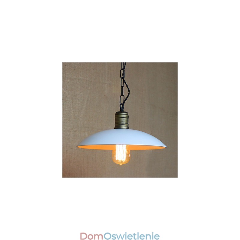 Wisząca lampa w stylu retro country designer