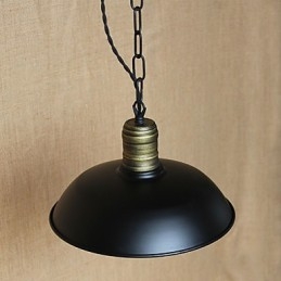 Wisząca lampa w stylu retro country designer