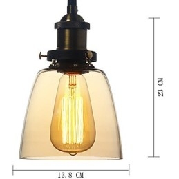Lampy wiszące Tradycyjne Klasyczne Vintage Retro Wiejskie Globus