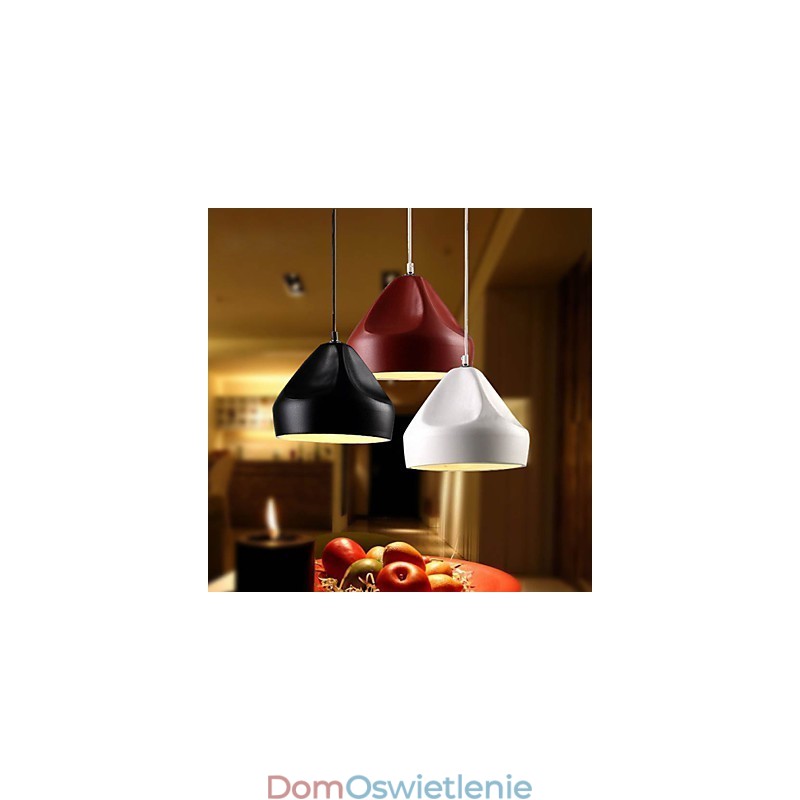Vintage Retro Mini Styl Malowanie Metalowa Lampa Wisząca