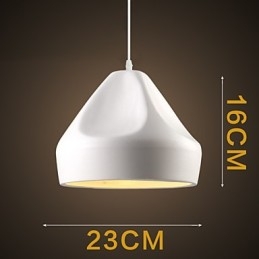 Vintage Retro Mini Styl Malowanie Metalowa Lampa Wisząca