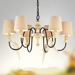 Żyrandol Wisząca Lampa Vintage Żywica