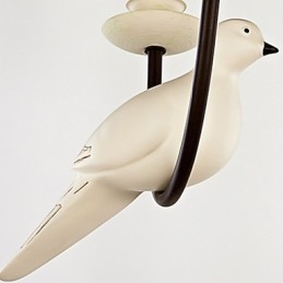 Żyrandol Wisząca Lampa Vintage Żywica