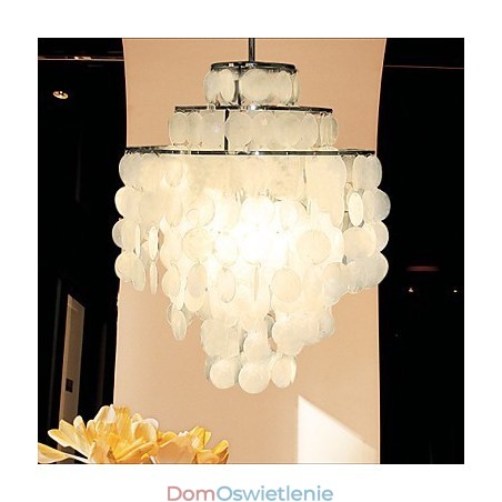 LAMPA Minimalistyczny żyrandol muszlowy Den Chandelier LAMPA Minimalistyczny żyrandol muszlowy Den Chandelier