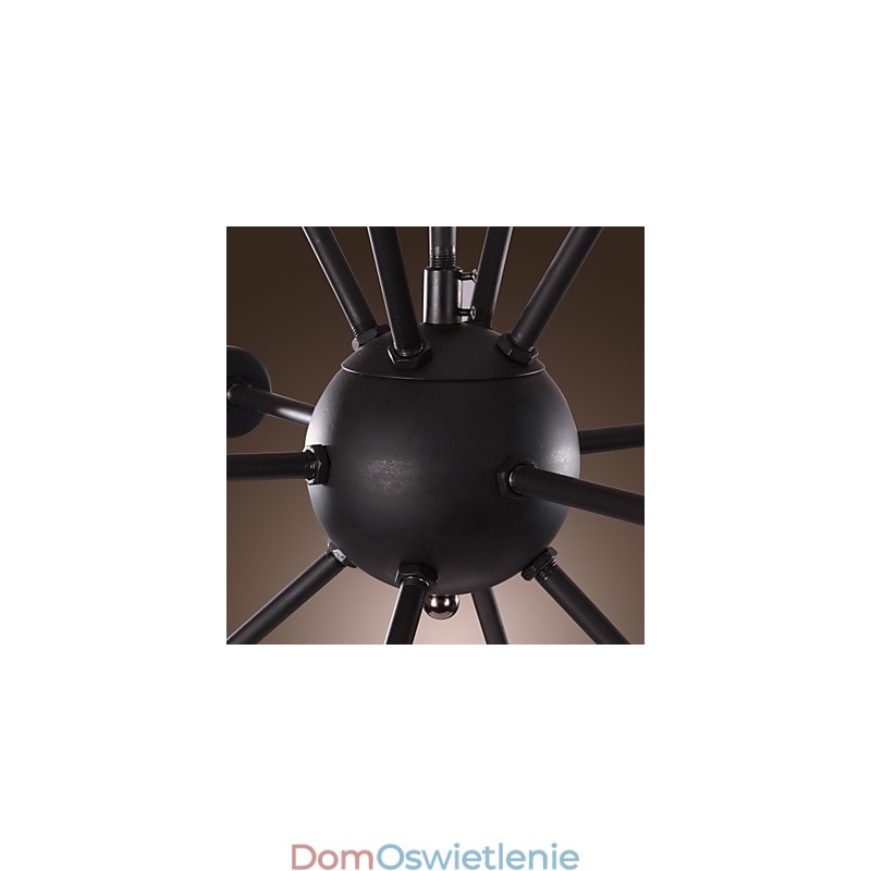 Żyrandol żelazny Avant Garde z 12 światłami