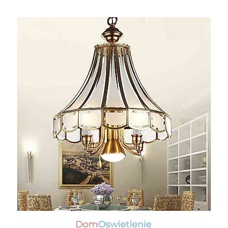 Lampy wiszące kryształowe mini styl tradycyjny klasyczny metalowy Lampy wiszące kryształowe mini styl tradycyjny klasyczny metalowy
