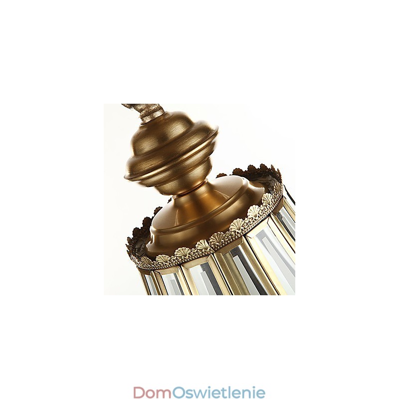 Lampy wiszące kryształowe mini styl tradycyjny klasyczny metalowy