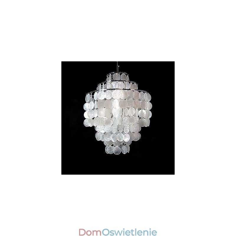 LAMPA Minimalistyczny żyrandol muszlowy Den Chandelier
